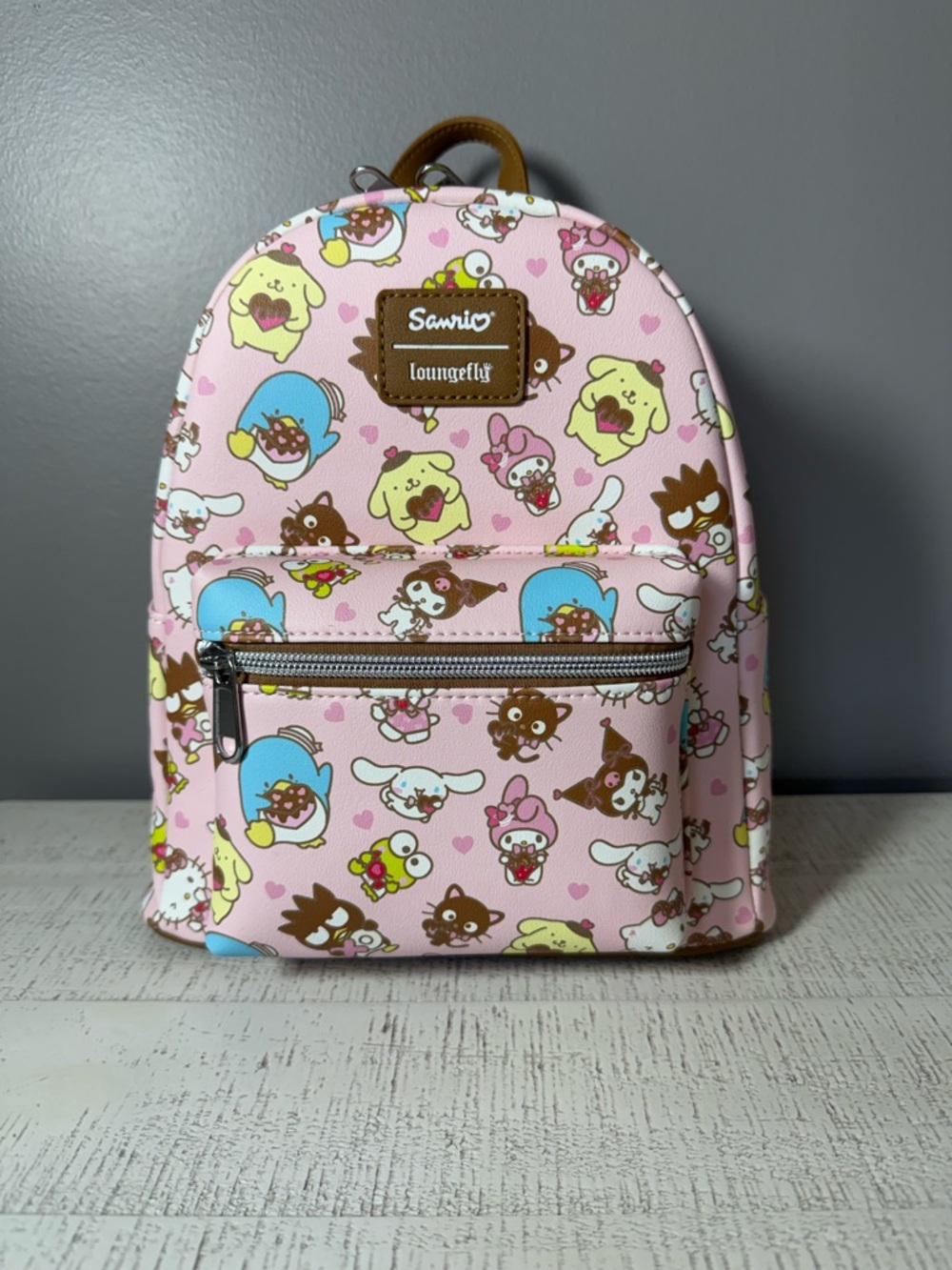 Loungefly Pink Sanrio Character Mini Backpack